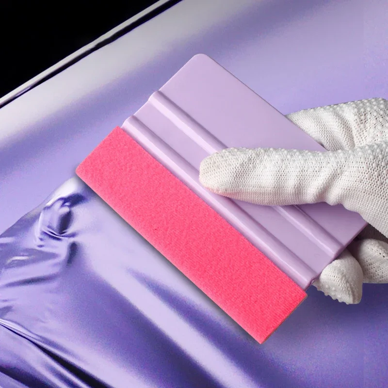 Soft Felt Cloth Edge For Vinyl Squeegee Car Wrap Window Tint Tool No Scratch Protect Buffer Patch Self Adhesive Felt Edge