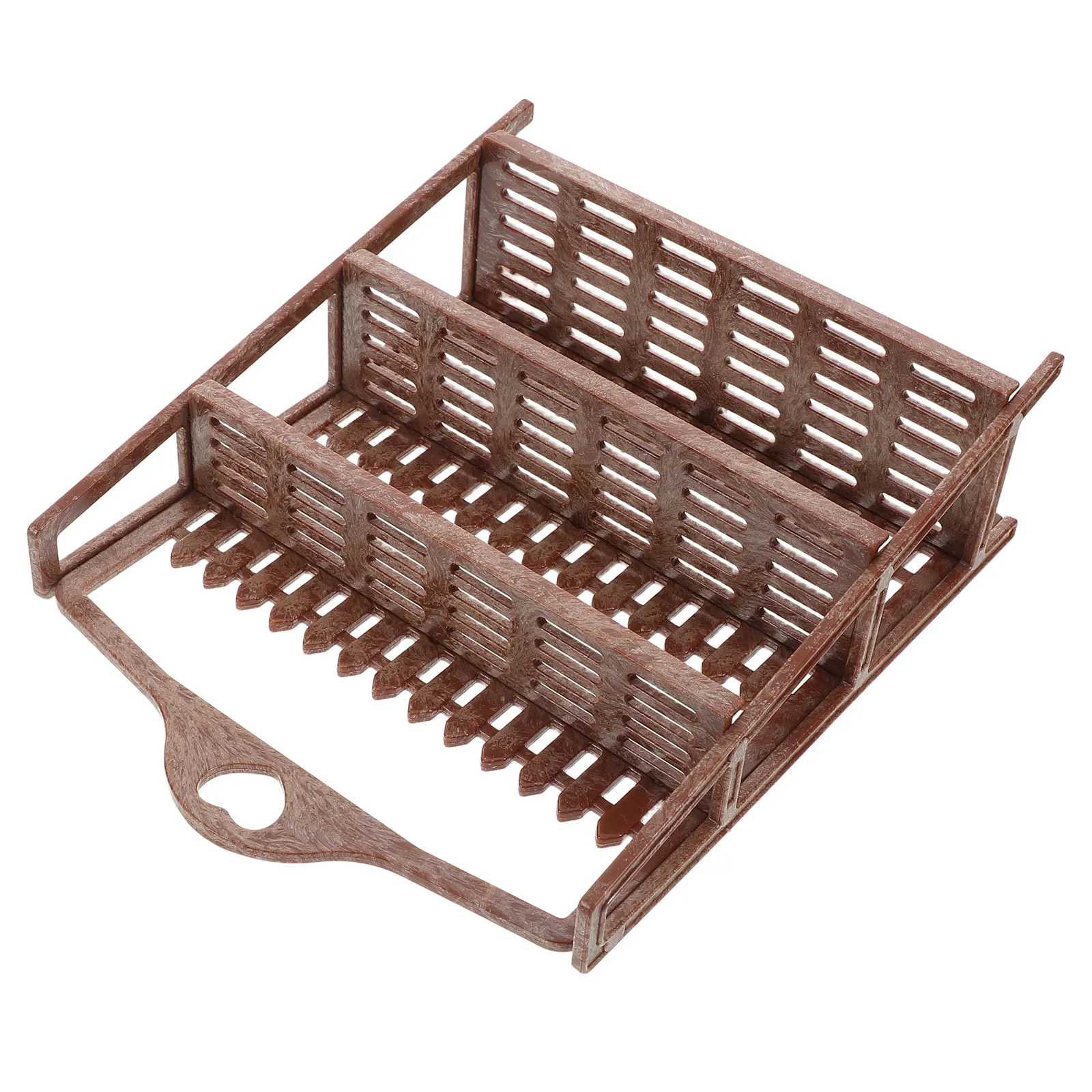 

Miniature Flower Shelf Realistic Display Shelf for Dollhouse Accessories Home Kitchen Living Room Decoration Mini Furniture