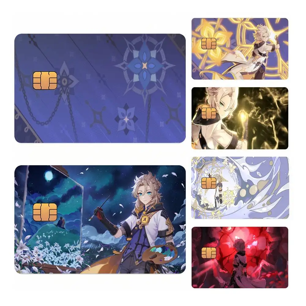 A-Albedo License Holographic Laser Debit Credit Bank Card Skin Sticker Film No Fade