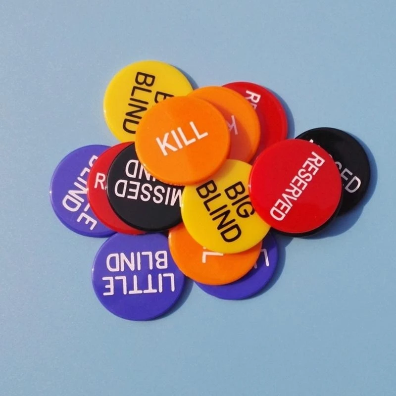 

Chip Boat Button Dealer Button Big Buttons Missed Blind Button