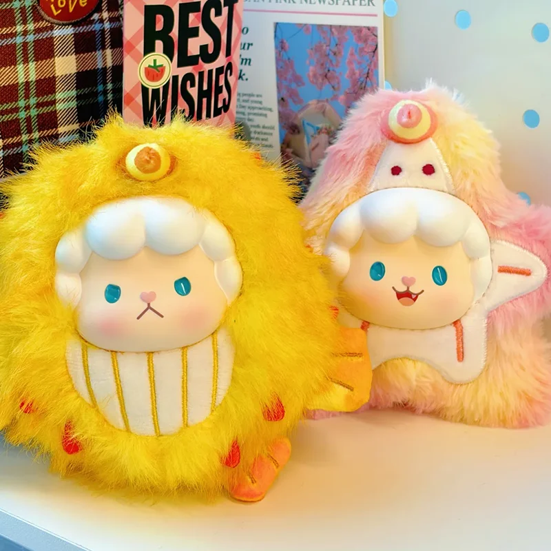 

Genuine TOPTOY JuanJuan Sheep Ocean Adventure Series Blind Box Pinch Music Sound Tide Play Vinyl Bag Pendant Room Decor Birthday