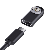 Type C Cable Charging Converter Magnetic Earphone USB Type C Charging Adapter for Haylou PurFree BC01 Headphones