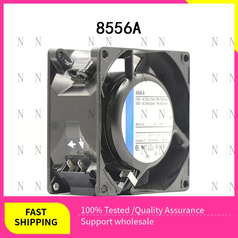 

YJJ for Ebm-paps Industrial Axial Fan 8556A 3250RPM 230VAC 12/11W 80*80*38mm original