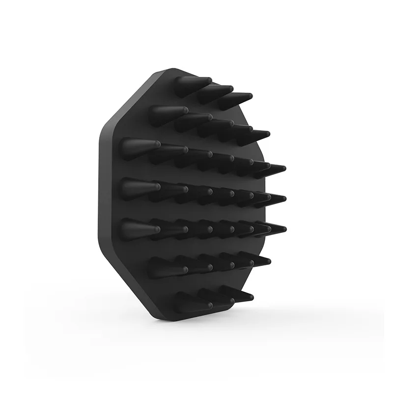 Silicone Shampoo Head Scalp Massage Brush Silicone Body Brush Hair Washing Comb SPA Bath Shower Brush Salon Hairdressing Tools