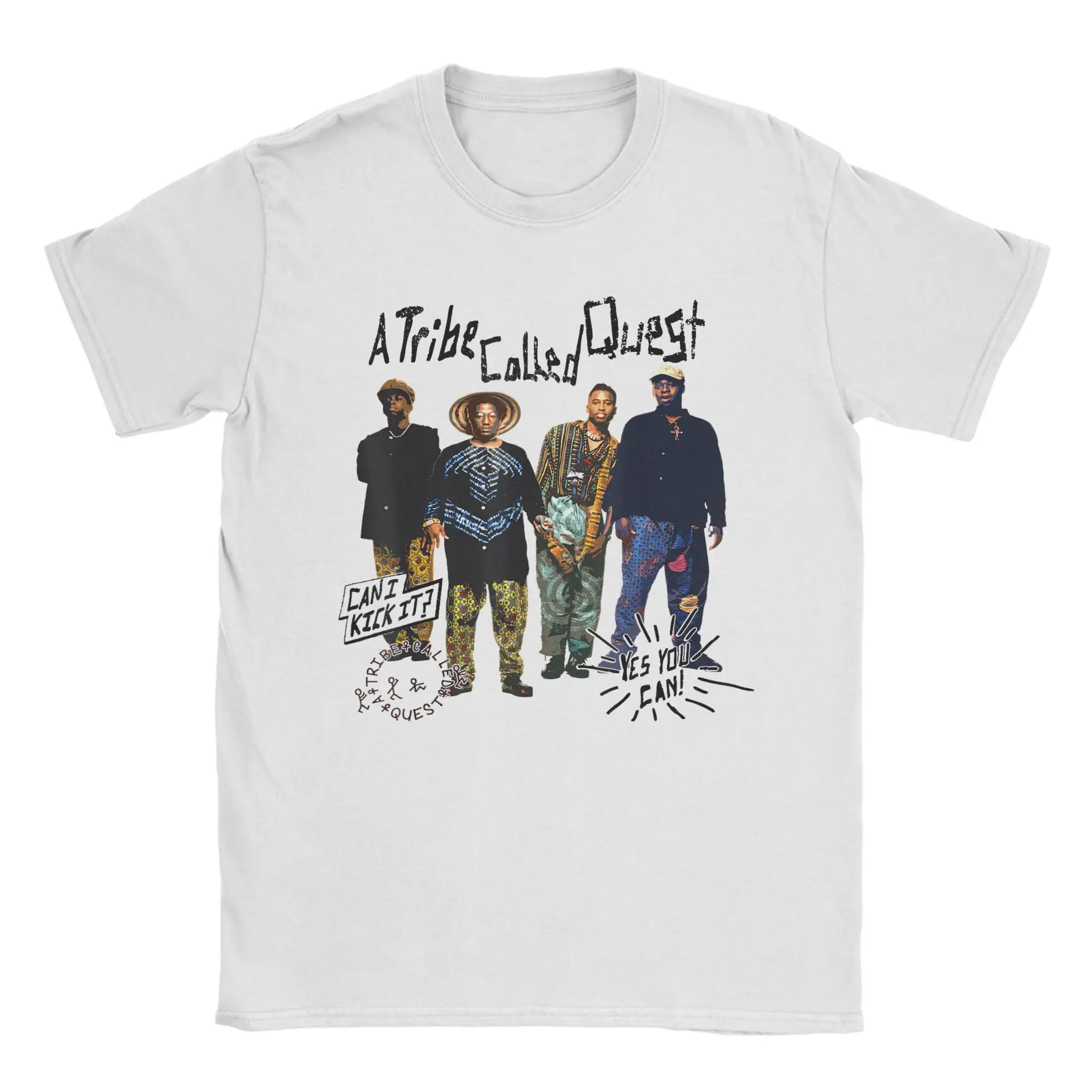 Cool A Tribe Called Quest Low End Theory T-Shirts Men Round Collar Cotton T Shirt  Short Sleeve Tee Shirt Graphic Tops