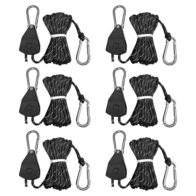 

BHBD-14Ft Выдвижной ремень-фиксатор из паракорда с храповым механизмом, мини-натяжитель для крепления фитоламп