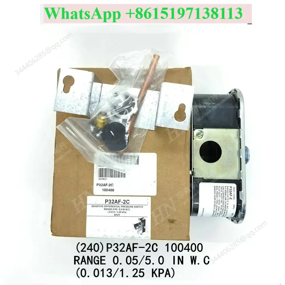 New air conditioning differential pressure switch P32AF-2C 100400 334821 P32AC/AJ/AF-1/2C