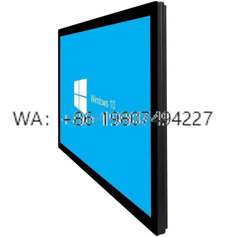 32 Inch Front Waterproof LCD with Touch Screen Support Resolution USB and DVI Interfaces
