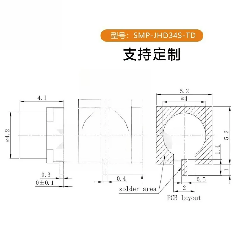 

Semi Escapable PCB Surface Routing Socket for Printed Board Circuit Connection