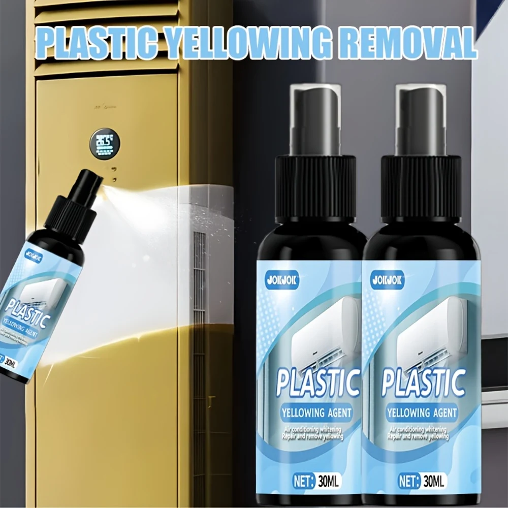 30ml Plastic yellowing remover | Restore shine to plastic surfaces Whitening solution for lampshades, household appliances, bath