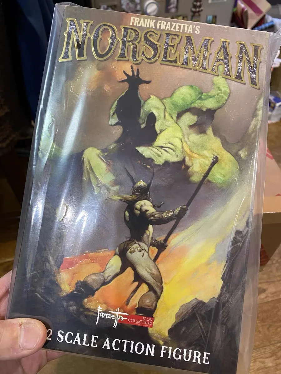 

In Stock FRAZETTA GIRLS Studio 1/12 Scale Third Wave Nordic Vikings Northman Full Set about 16cm Action Figure Model Toys