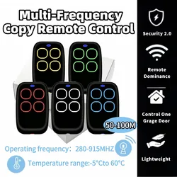 Multi-frequency 280MHz-868MHz Copier Transmitter Compatible with TOP432NA, TOP432EV, TOP432EE Garage Door Remote Manual Button