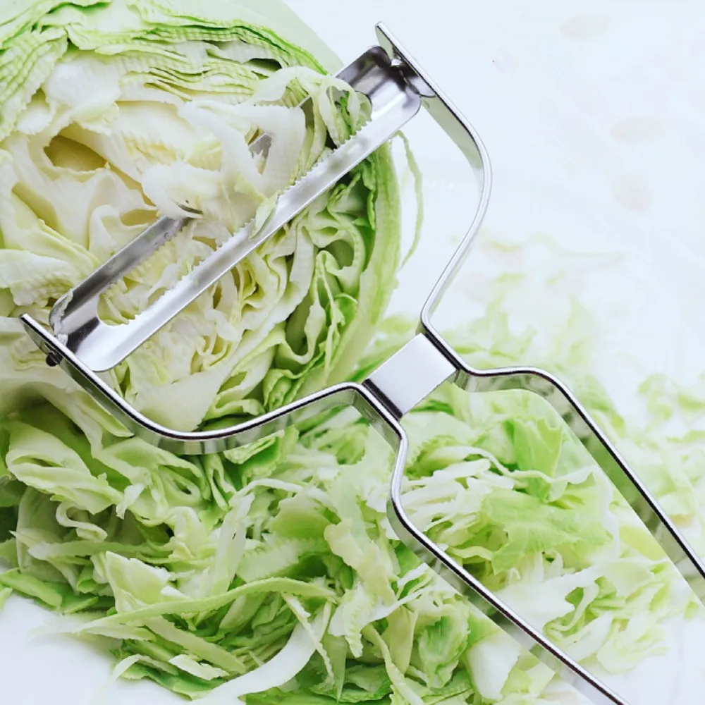 Cooking Tools Stainless Steel Peeler Fruit Vegetables Multifunction Wide Mouth Cabbage Graters Shredder