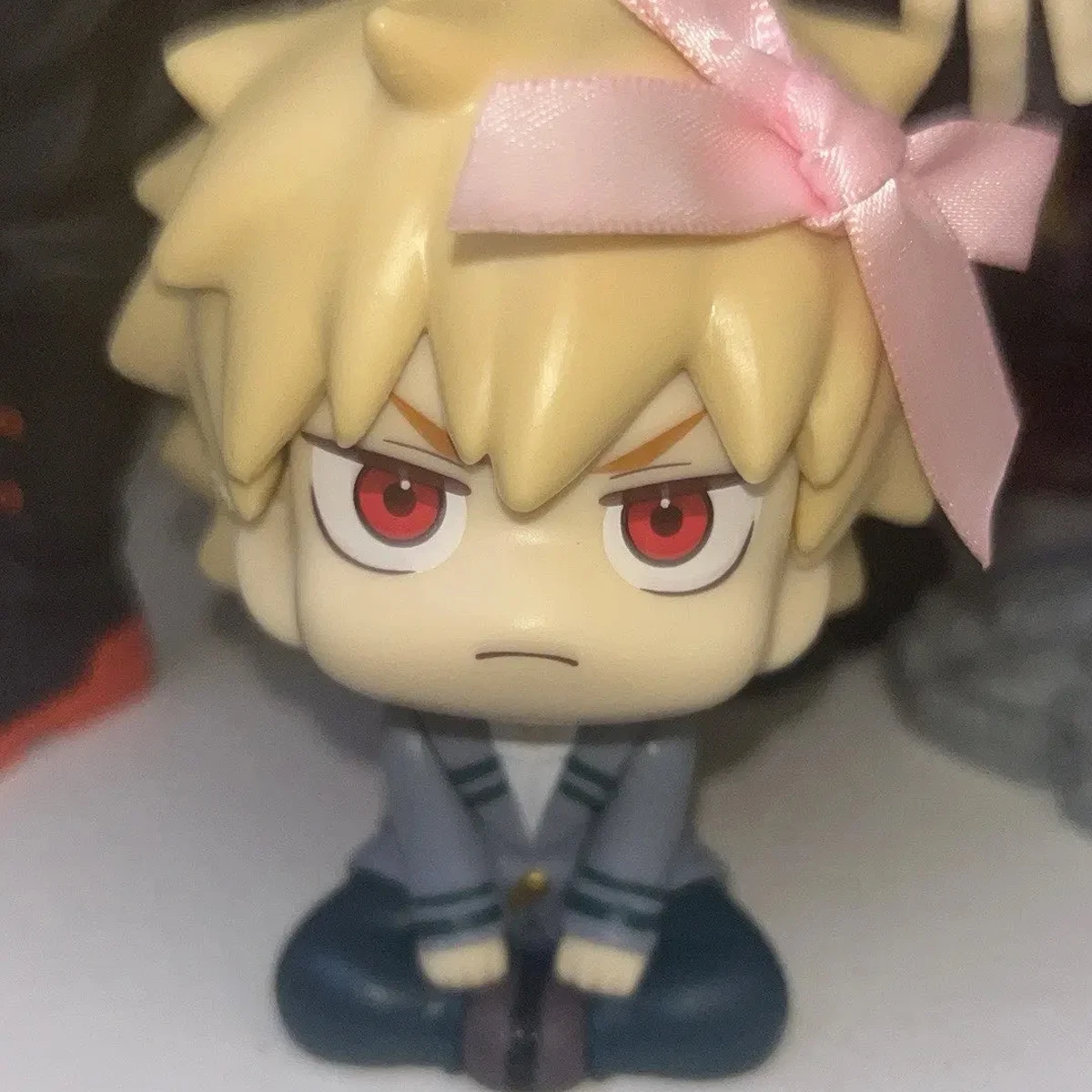 

Anime MHA figure Himiko Toga Action Figure Q Edition Bakugou Katsuki figure Look up Model Collect Doll Midoriya Izuku figure toy