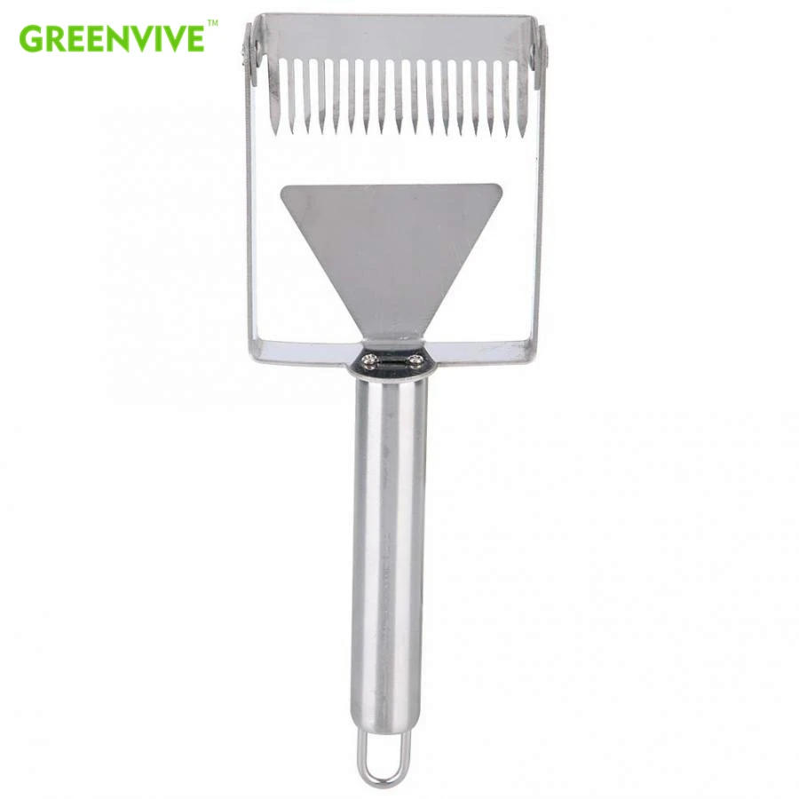 

Beekeeping Equipment Multifunction Stainless Steel Uncapping Fork Honey Scraper 17 Needles Uncapping Knife BeehiveTool