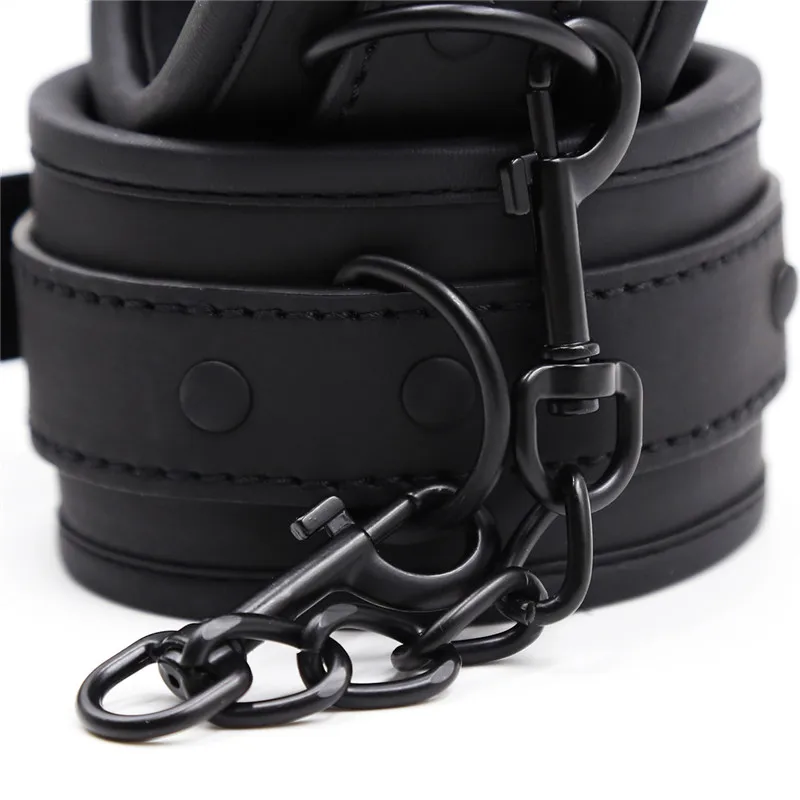 No Vibrators For Women Erotic Handcuffs Ankle Cuffs Collar BDSM Bondage Restraints Slave Sex Toys For Couple Women Adult Games view 6