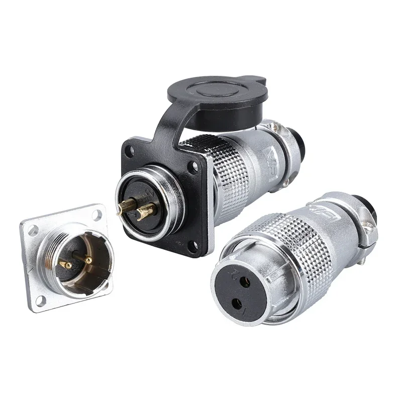 P28 Aviation Square Plug Socket Connector—Circular, Butt Joint, Male and Female.2/3/4/5/7/10/12/14/16/19/20/24 Pin P28K2Q PLS28