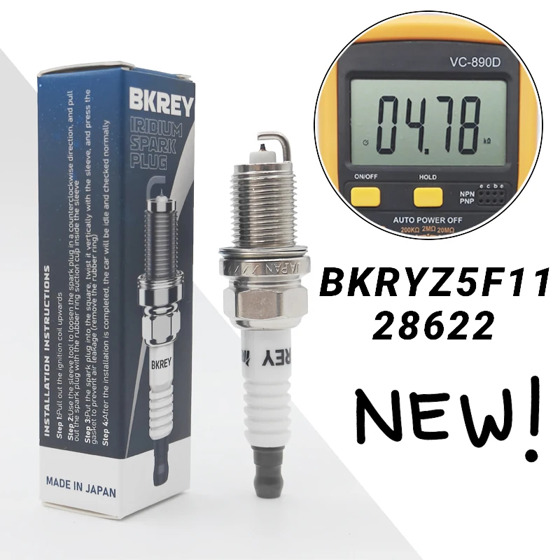 4/20PCS ZFR5F-11 2262 Iridium Spark Plug For Jeep 2500 Compass Patriot Grand Cherokee Avenger Journey 2.4L For BKRYZ5F-11 28622