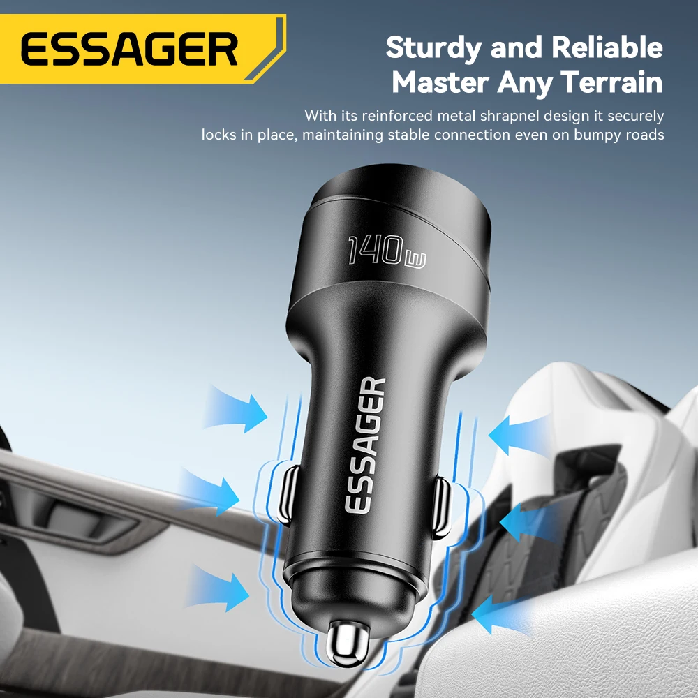 Essager 140 واط شاحن سيارة PD  - مراجعة Ev Charger وسعره