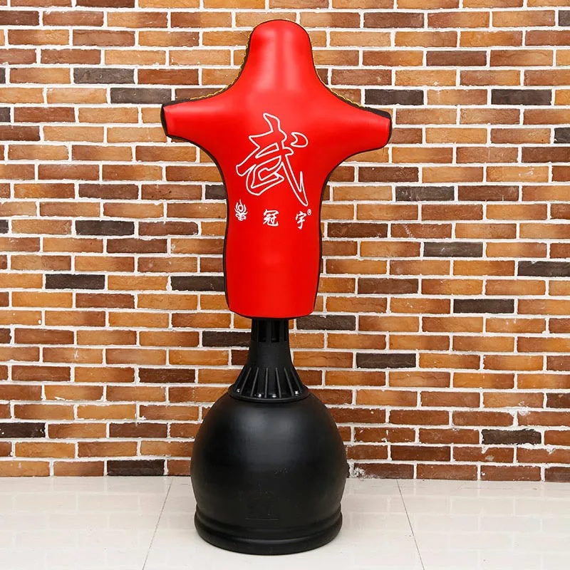 Guanyu tumbler vertical humanoid sandbag boxing sandbag children's taekwondo gym Sanda catharsis person