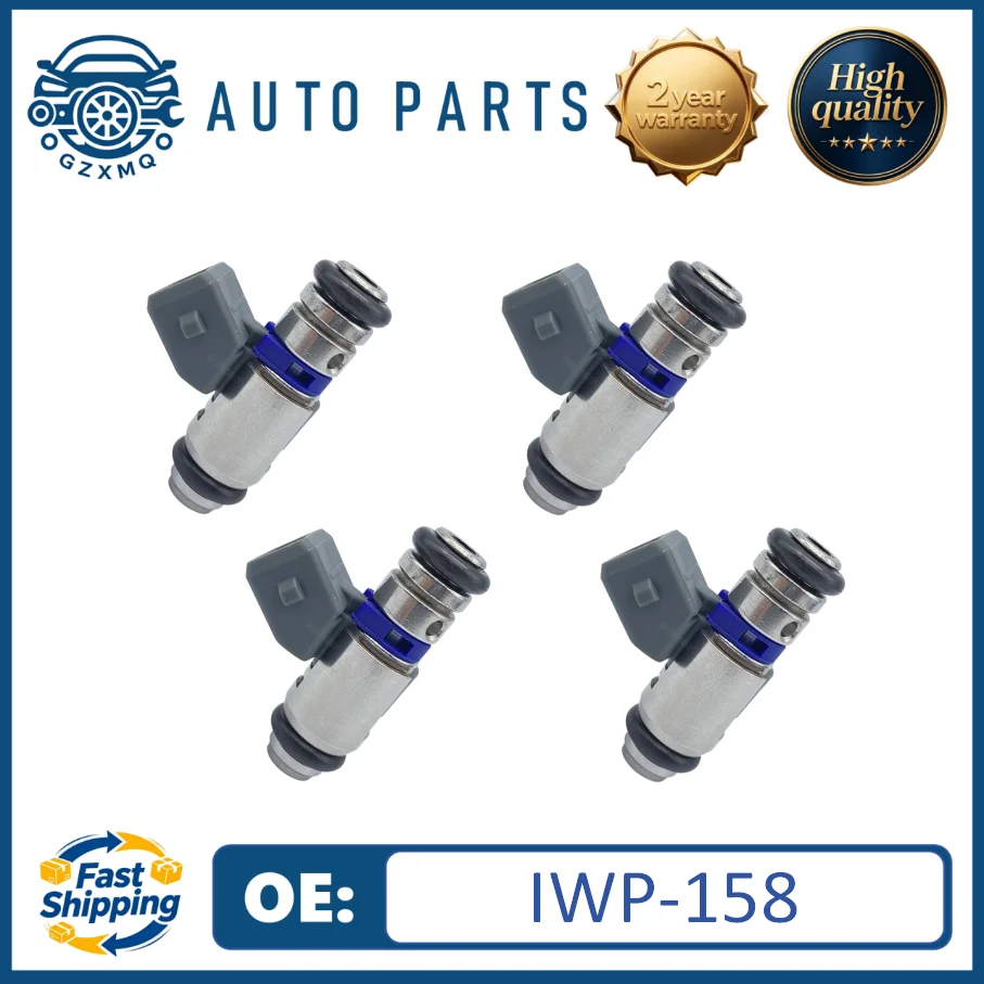 4pcs IWP-158 Fuel Injectors For VW Pointer Polo Derby 1.8L 2005-2011#46791211