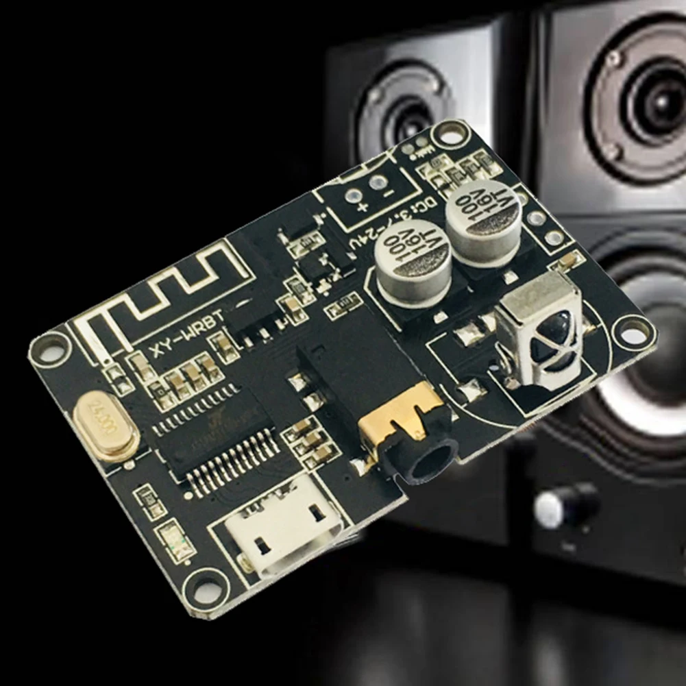 A73E-XY-WRBT BT5.0 Decoding Board Dual-Channel Stereo Audio Module Volume Adjustable Speaker Amplifier DC3.7-24V Wide Voltage