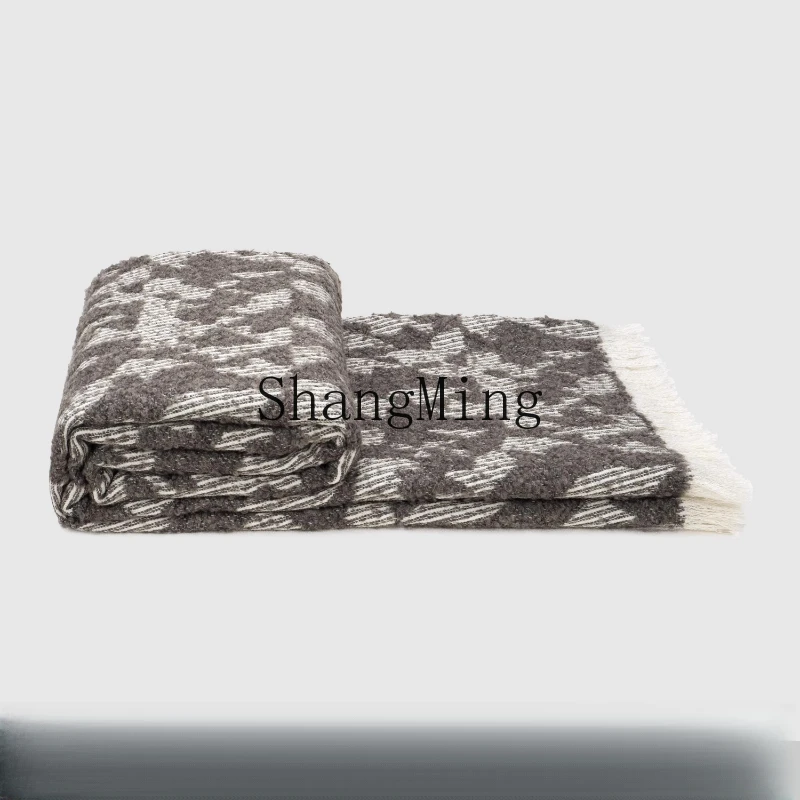 

ZYY villa living room bed towel homestay bedside towel blanket light luxury sofa small blanket