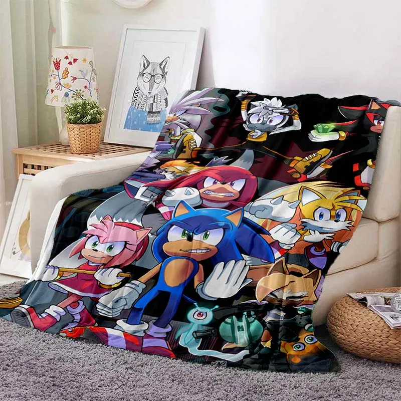 

Cartoon anime Nick flannel soft blanket lunch break bed blanket bedroom living room sofa outdoor travel picnic blanket