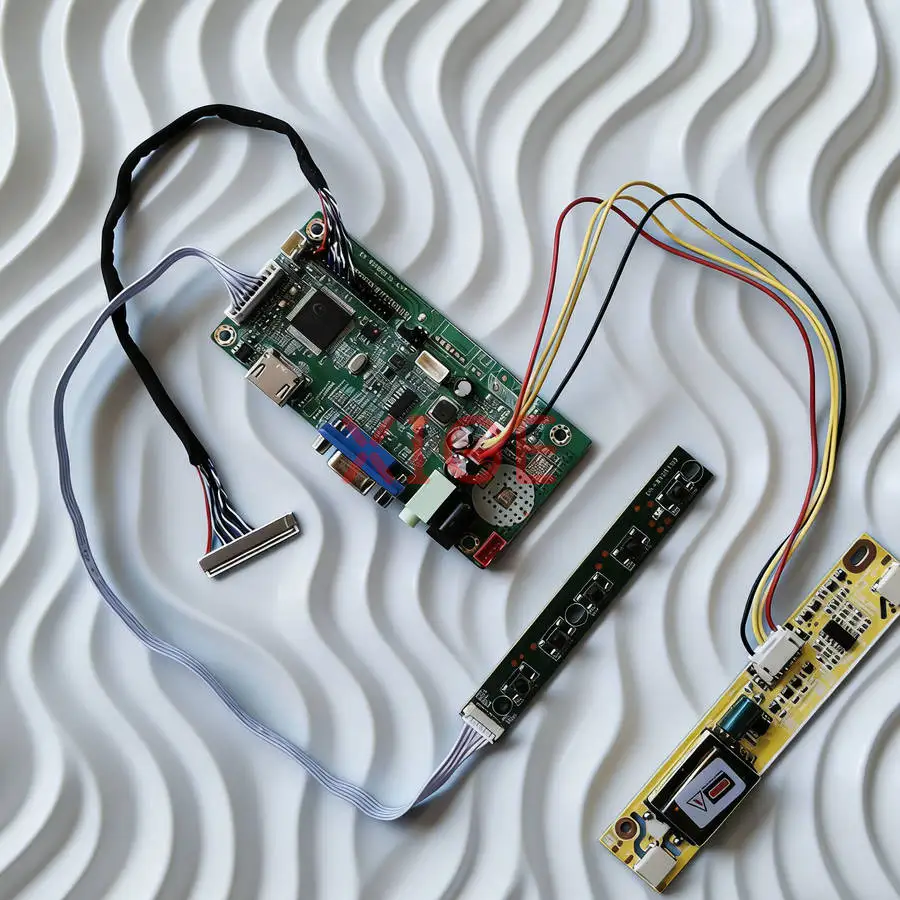 

Плата привода контроллера монитора подходит для CLAA185WA03 CLAA185WA02 LM156WH1 LTN160AT04 1366x768 2-CCFL 1366*768 HDMI + VGA LVDS 30-контактный комплект