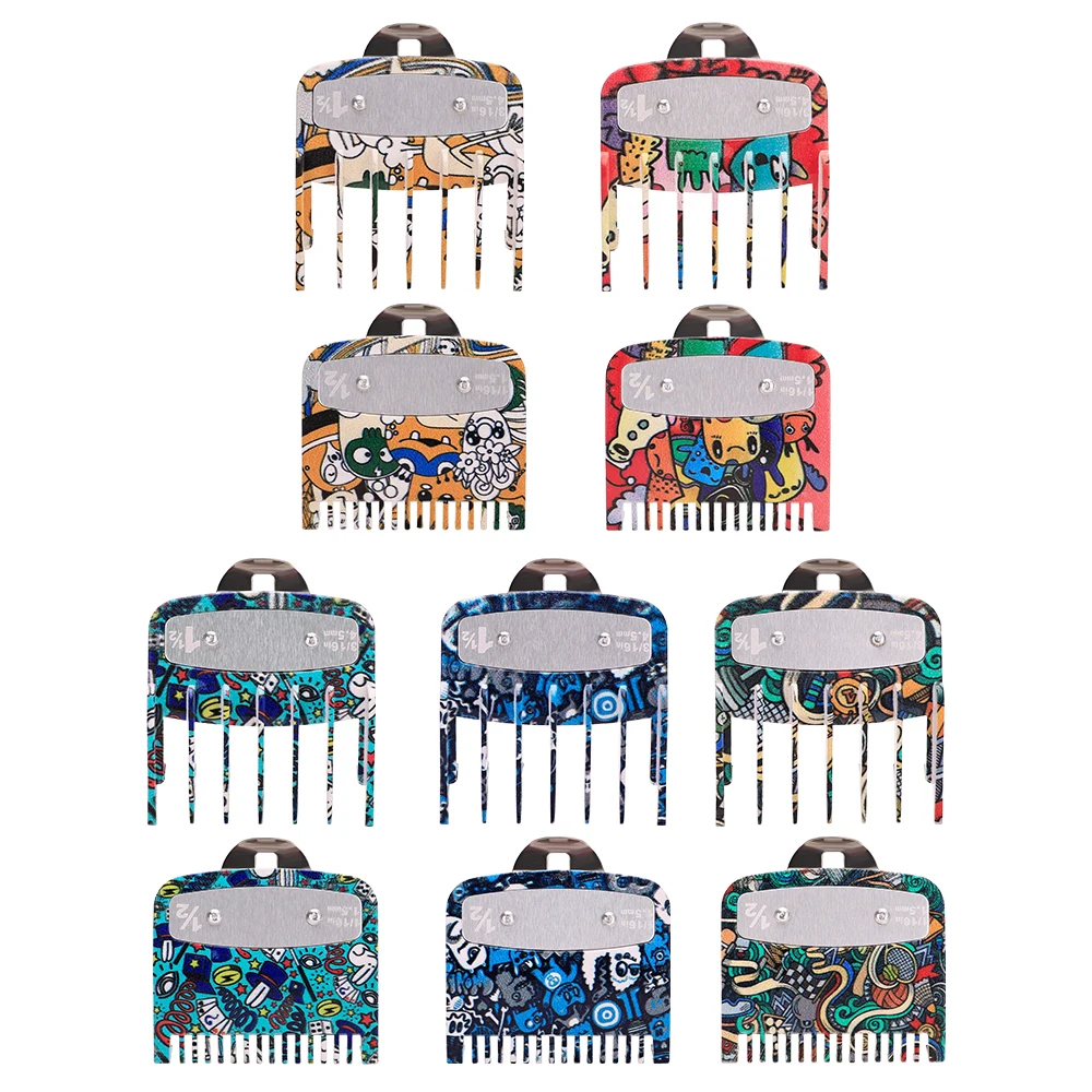 الحد من مجموعة مشط الكتابة على الجدران مقص الشعر دليل الحد مشط المتقلب واقية جهاز الملحقات مقص الشعر اكسسوارات أدوات