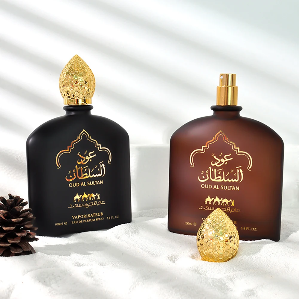 100 مل 3.4 أوقية عود آل سلطان عطر عربي للجنسين عطر قوي فاكهي زهري للنساء والرجال عطر أو دو يدوم طويلاً #4