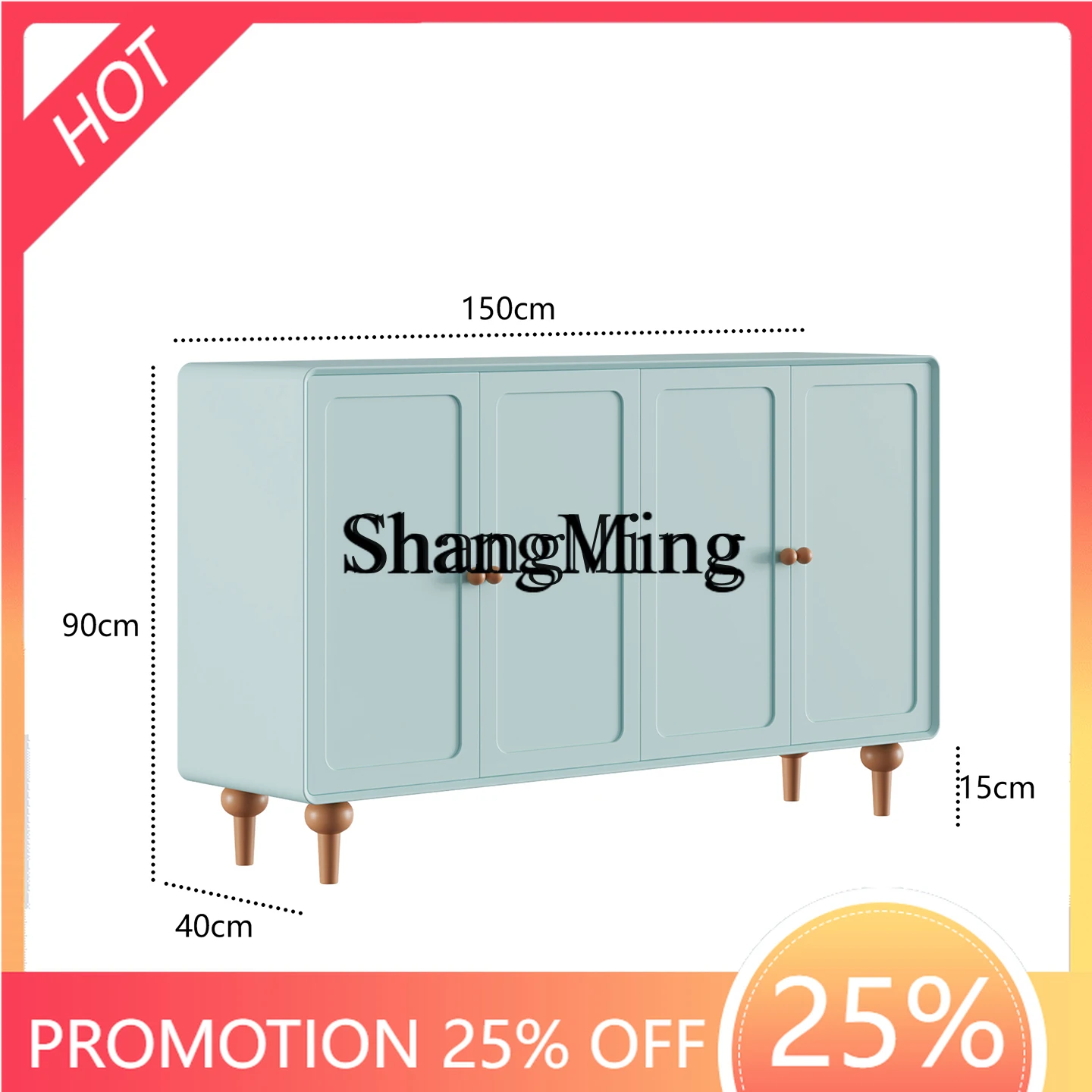FG good-looking minimalist side cabinet, restaurant storage cabinet, light luxury entrance storage cabinet