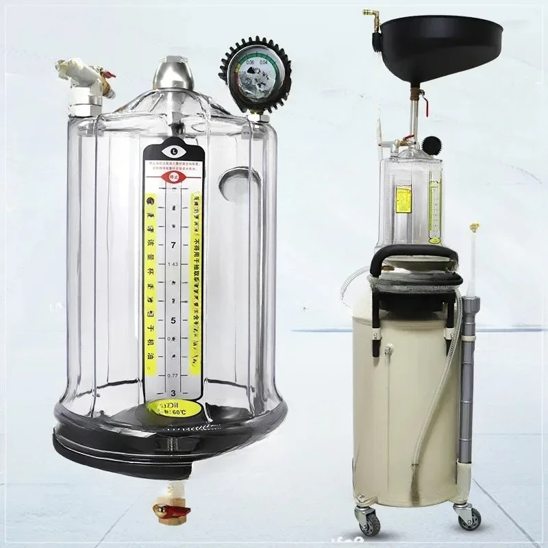 Pneumatic pumping unit measuring cup pumping unit accessories transparent Bottle mouth width 32cm
