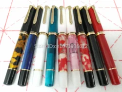 ADMOK M400 Acrylic Piston Fountain Pen Soft Smooth No.5 Schmidt Nib Inking Applicable Students Writing Gift Pen