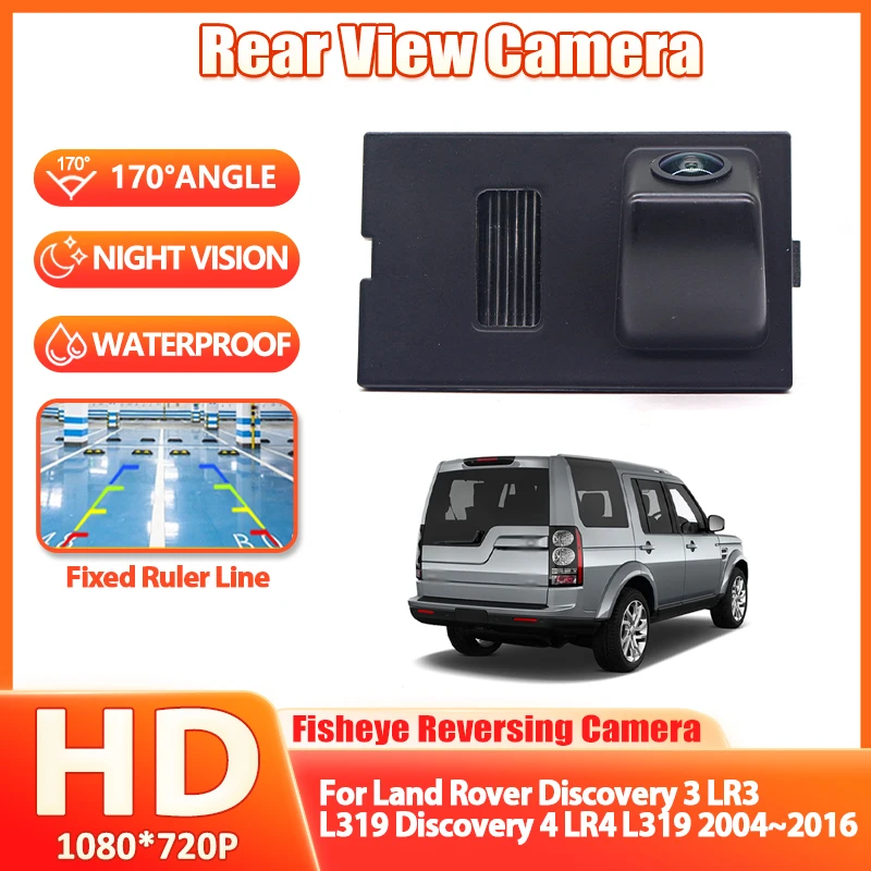 Rear View Camera For Land Rover Discovery 3 LR3 L319 Discovery 4 LR4 L319 2004~2016 BackUp Reverse Camera License Plate Camera