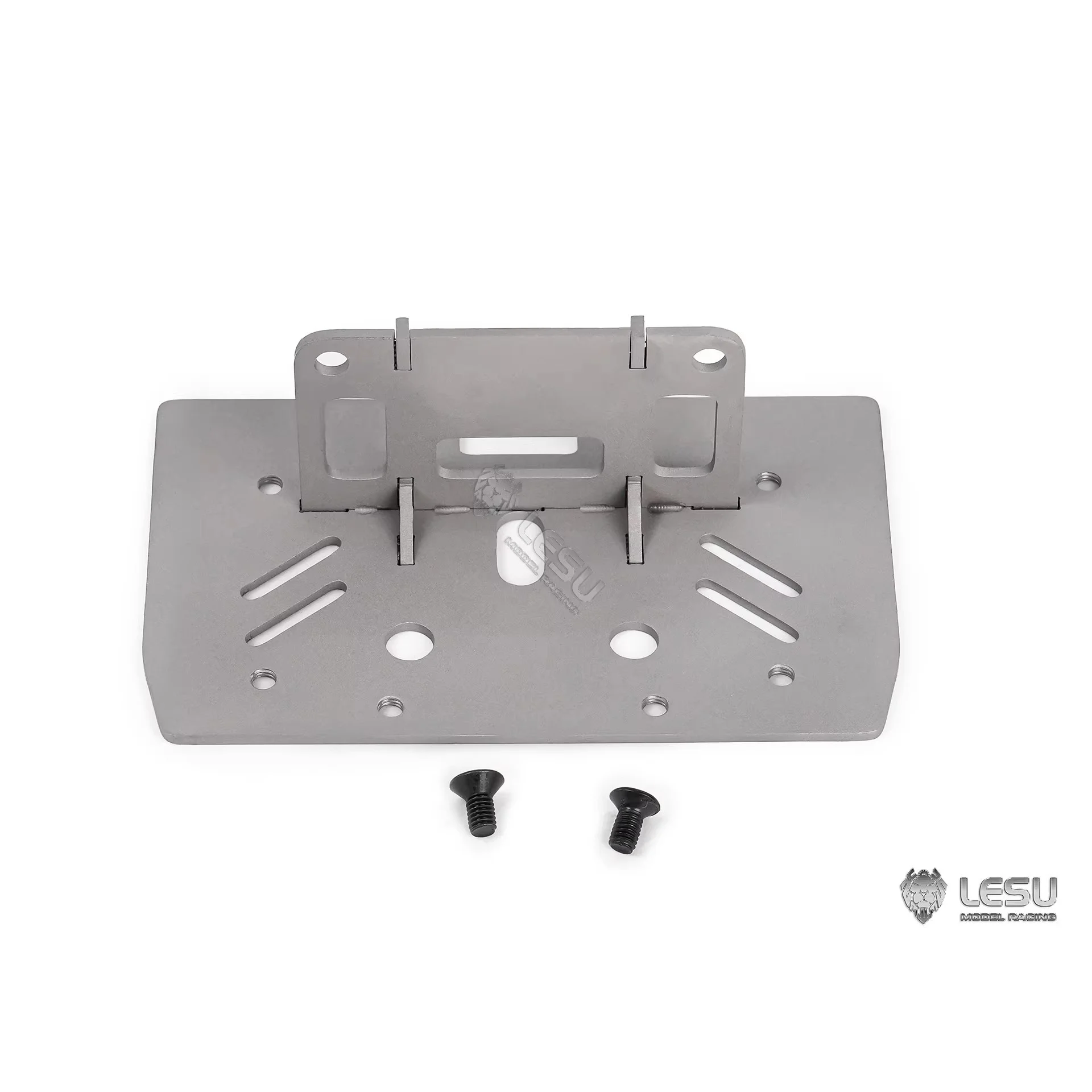 LESU Teile Metall-Fronthalterungen für Hydraulische Stützbeine 1/14 DIY RC Roll-on Roll-off Muldenkipper 3363 3348 TGS Kranwagenmodell – Detail 13