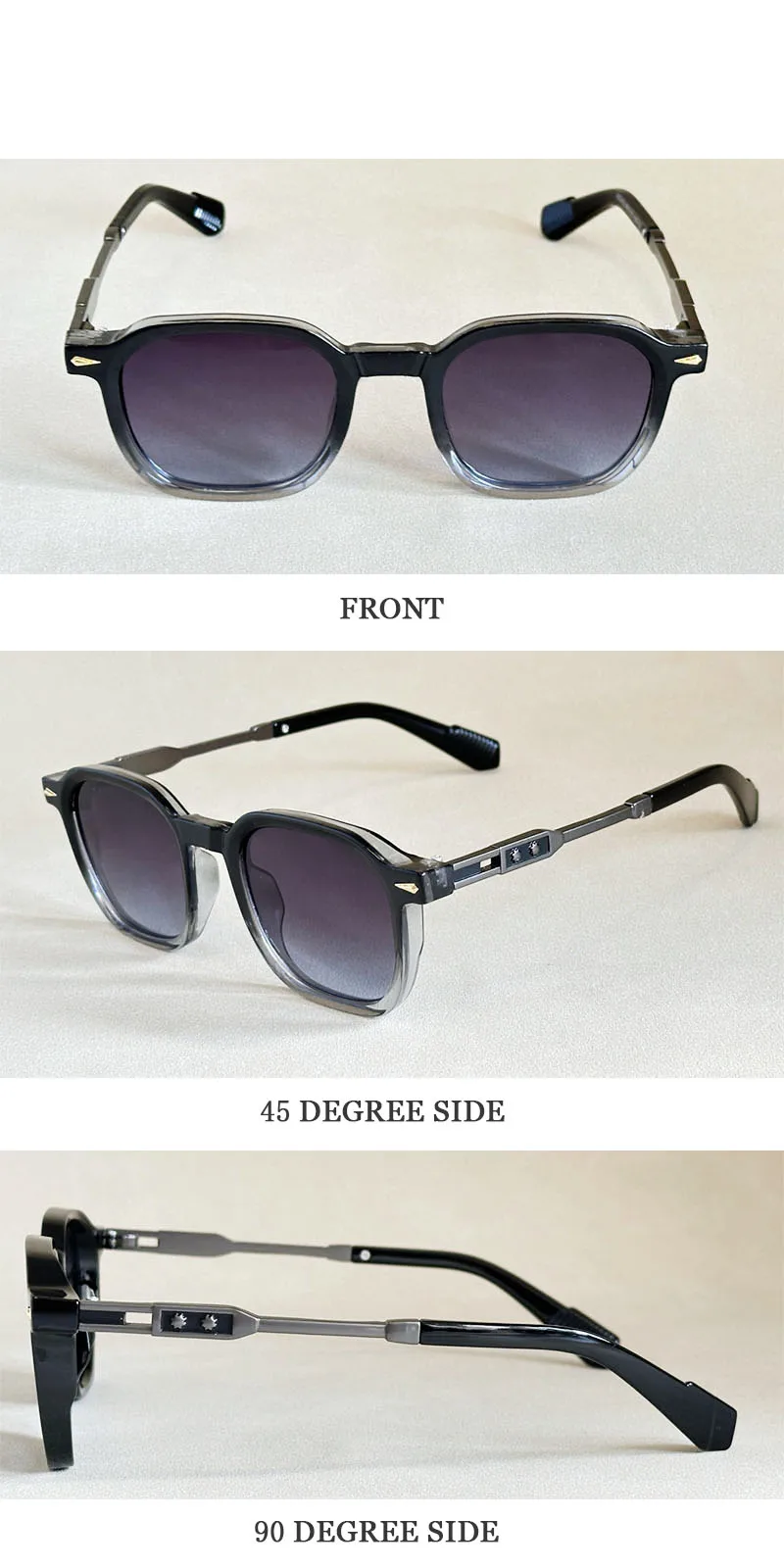 2025, Sonnenbrille Männer Vintage Sonnenbrille Frauen Retro Mode Gläser Urlaub Luxe Femme Lunette Soleil Femme Gafas De Sol Hombre – Detail 23