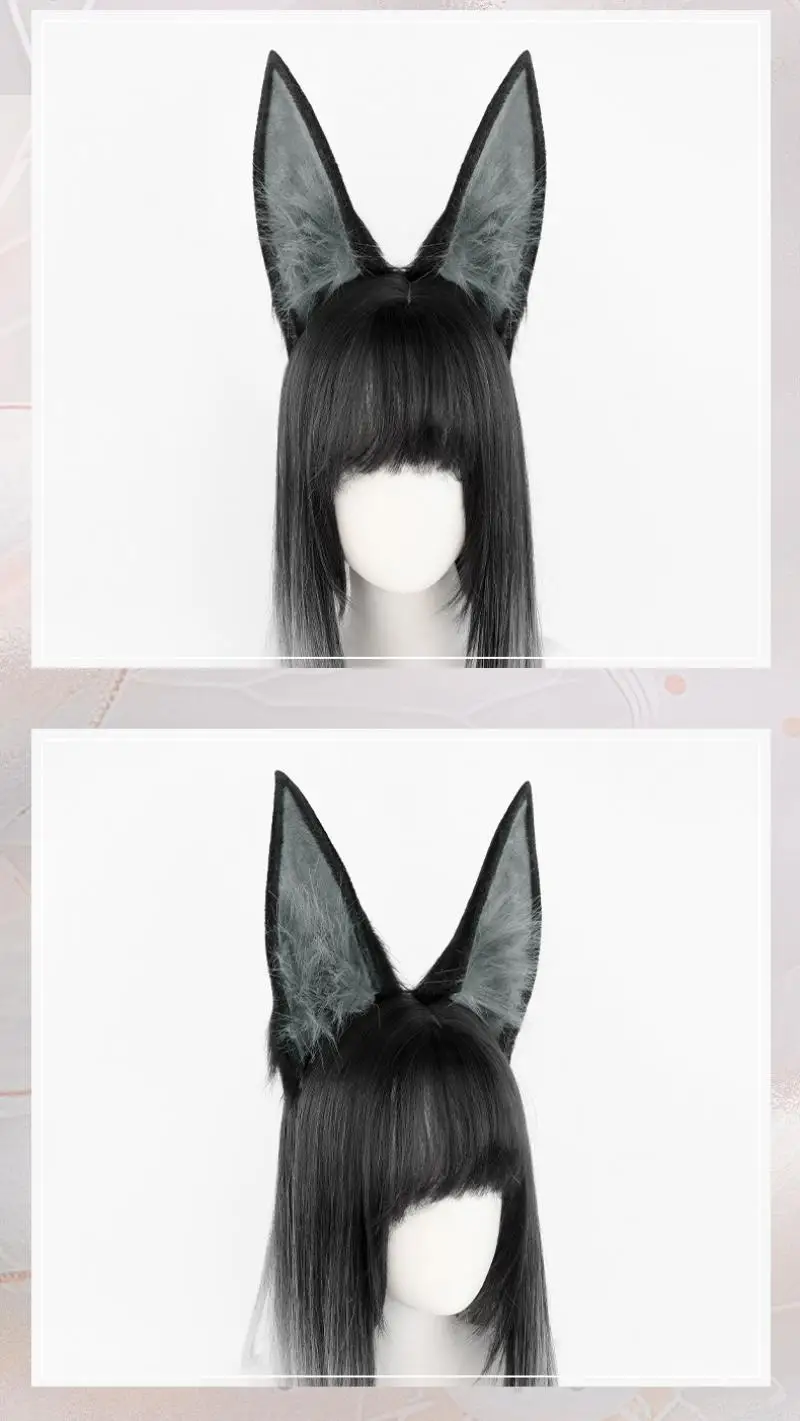 Zenless Zone Zero Hoshimi Miyabi Cosplay Ohr Stirnband Nachahmung Tier Ohren Haar Hoop Comic Con Prop Kopfschmuck Haar Zubehör – Detail 3