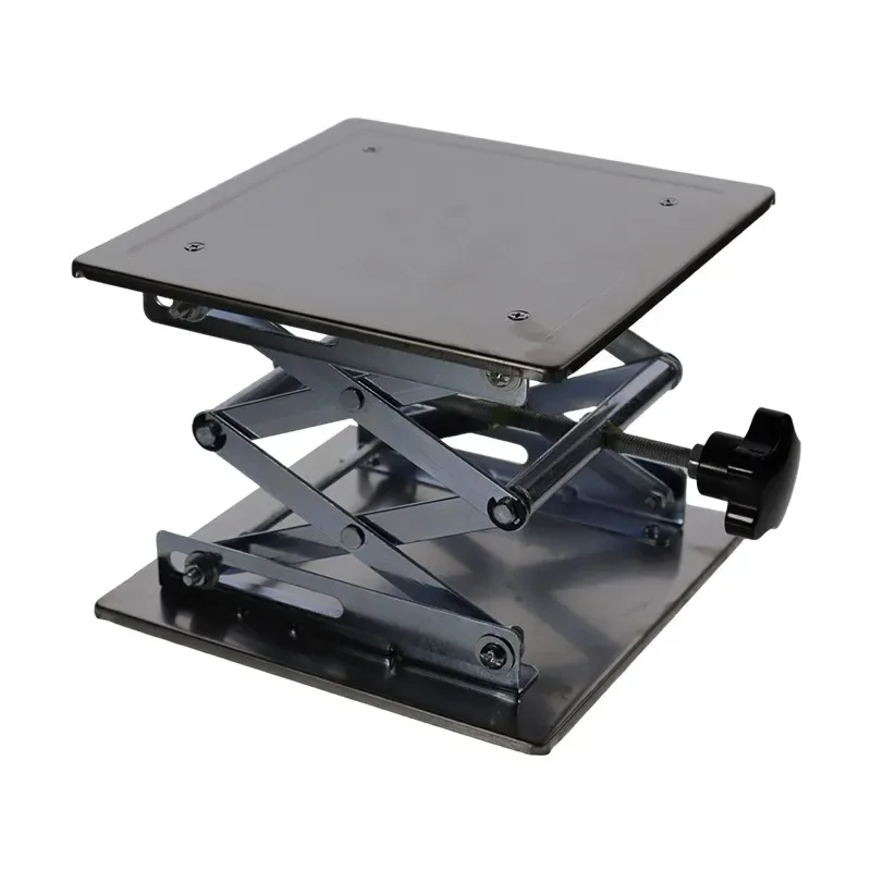 

Laboratory Scissor 100/150/200mm Lift Table Oxidized Aluminum Laboratory Jack Platforms