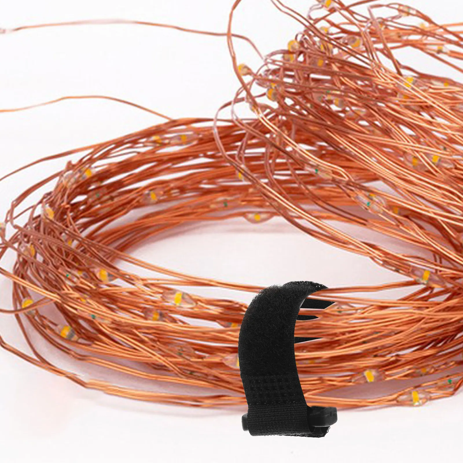 

50 шт. регулируемых нейлоновых ремешков на липучке, многоразовые кабельные стяжки для организации проводов, органайзер для удлинителей, держатель для кабелей