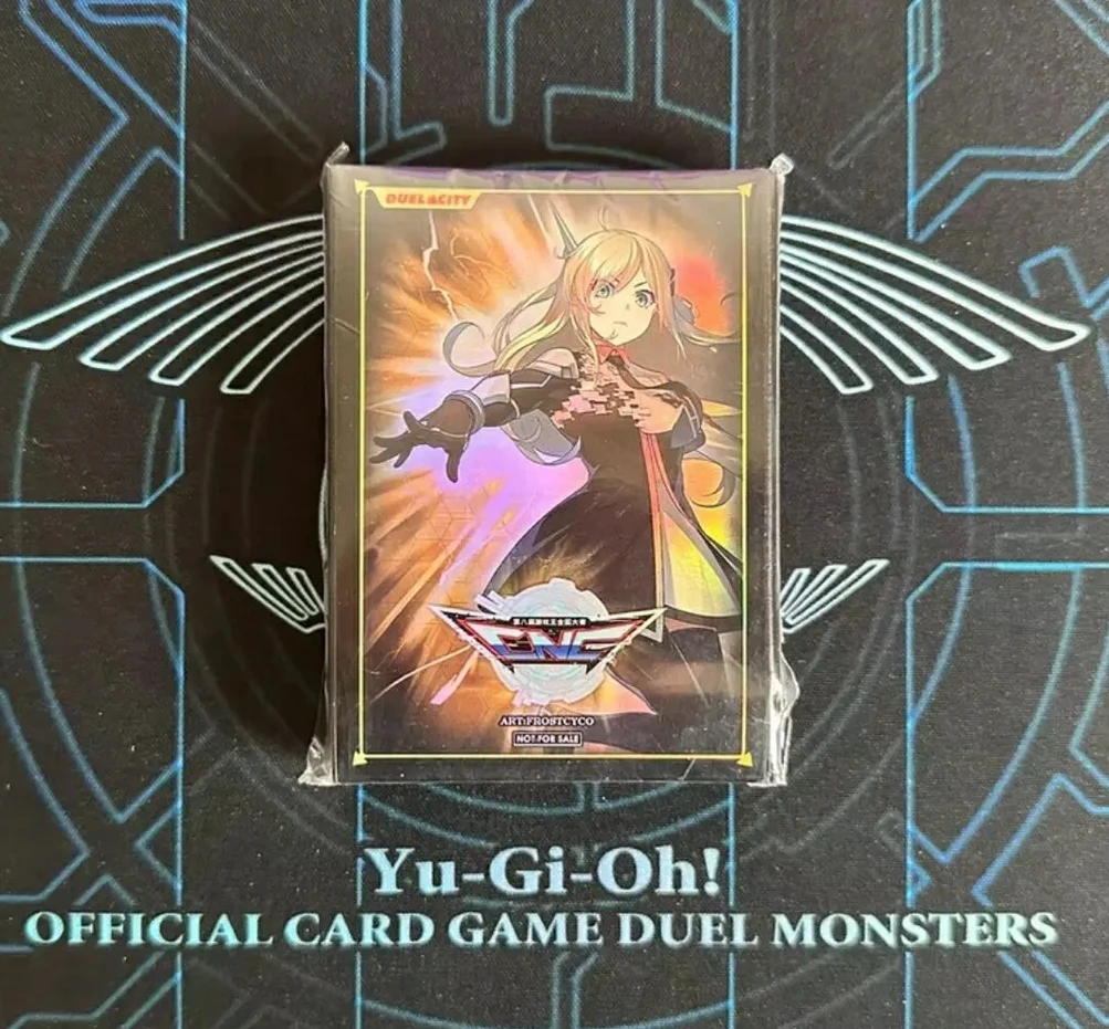 50Pcs Yugioh KONAMI Duel City Monsters Sky Striker Official Collection Sealed Duelist Card Protector Sleeves