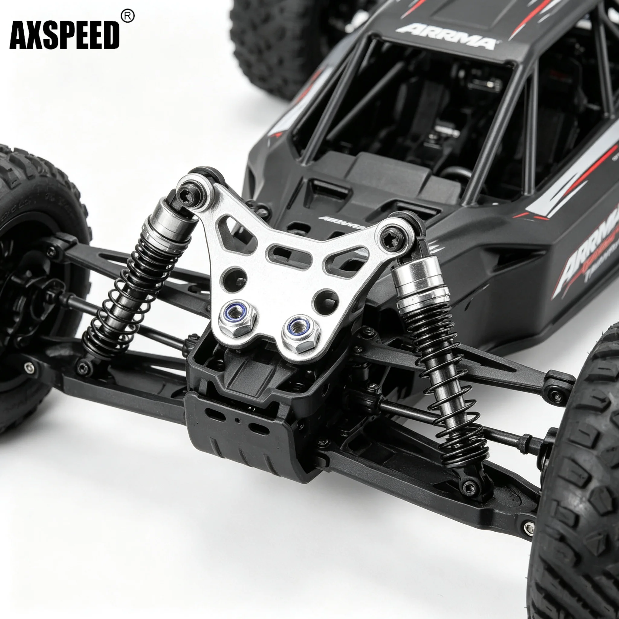 AXSPEED Universal M3 Thread Shock Tower Shock Bracket for 1/8 A-RRMA Typhon 6S RC Car Upgrade Parts