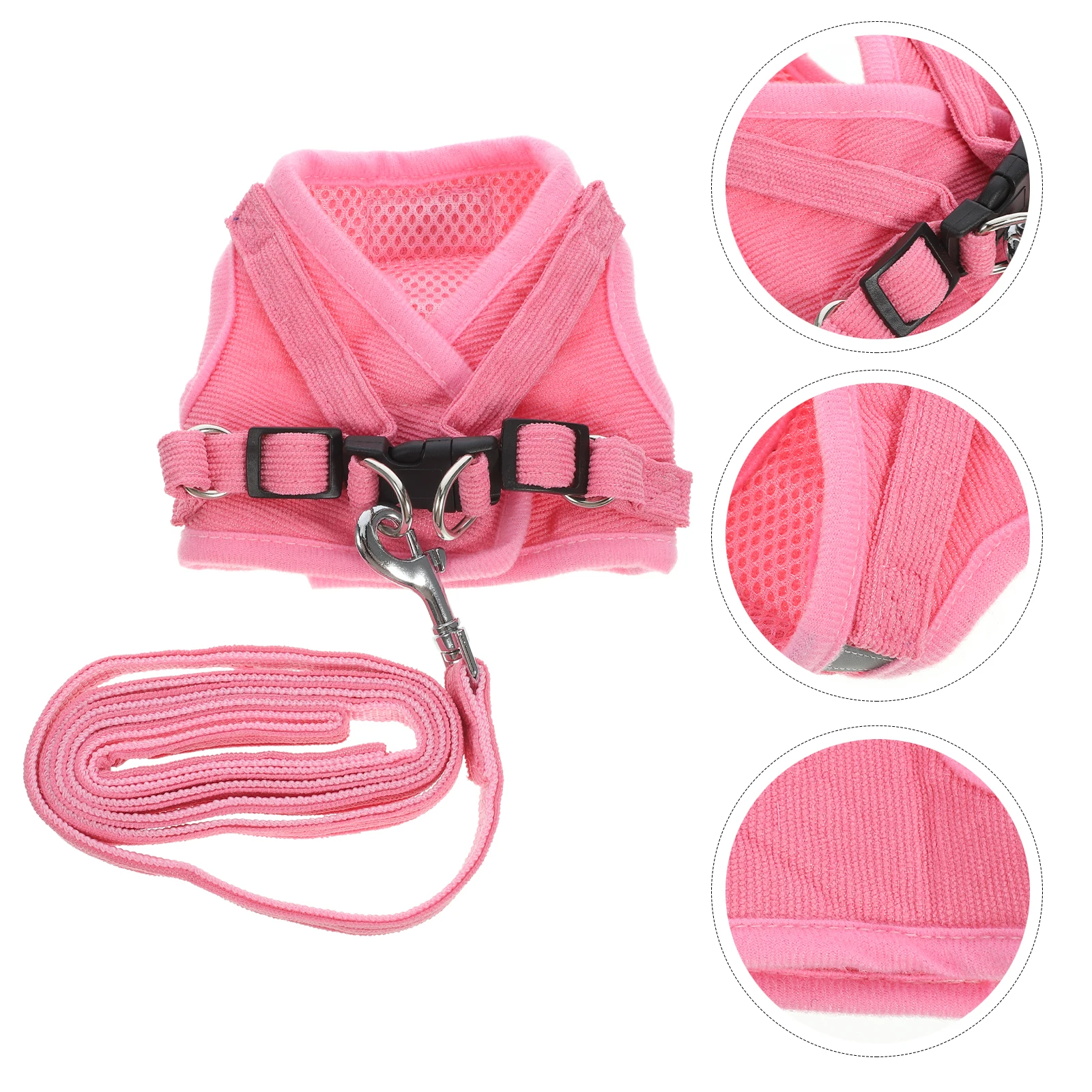 

Reflective Pet Vest For Cat Dog Adjustable Light Up Harness Chest Strap Comfortable Safety Belt Night Walking Outdoor