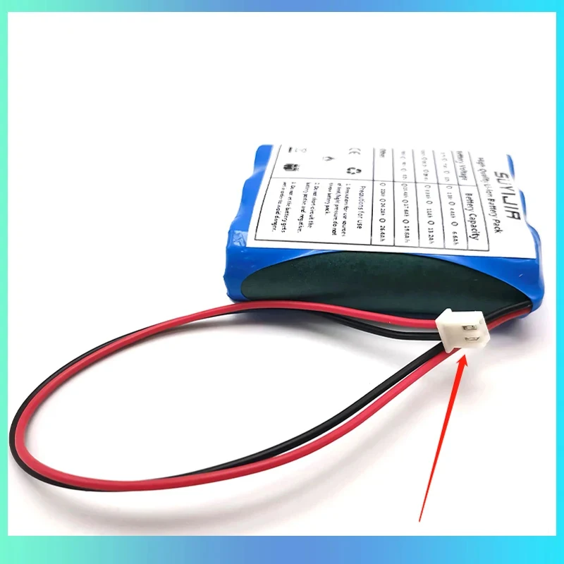 3S1P 12V 18650 Battery Pack Rechargeable 3500mAh Li-ion Battery 12.6V 11.1V 5A BMS LED Lighting CCTV Camera Backup Power Supply