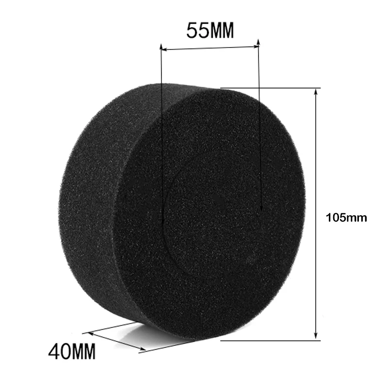 105mm Tires Soft Sponge Foam fit 1/10 RC Crawler 125-130mm Diameter 2.2 /1.9 Inch Tire rbx10 TRx-4