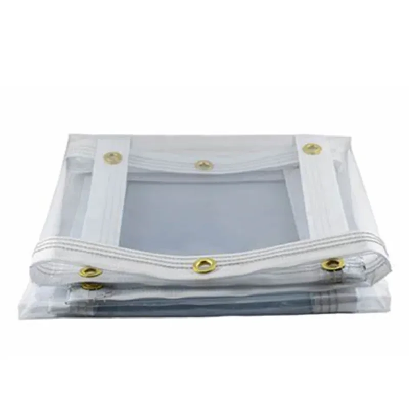 Прозрачные виниловые ПВХ тенты, устойчивые к UV