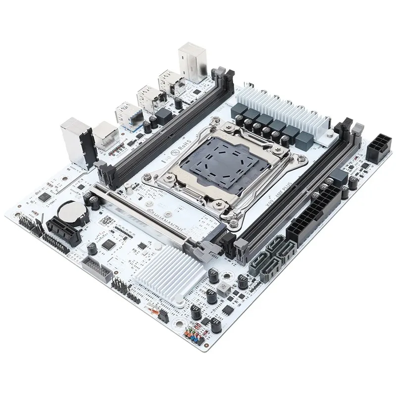HUANANZHI X99 4MF Plus Motherboard Set LGA 2011-3 With E5 V3 V4 CPU Support DDR4 ECC NON-ECC NVMe SATA With TPM2.0