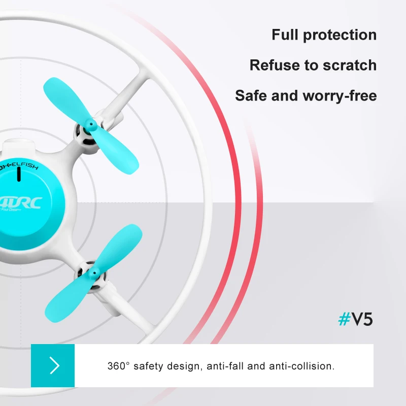 V5 мини Дрон 4K с светодиодный подсветкой HD камера 1080P WiFi FPV RC вертолет Квадрокоптер дети день рождения игрушки мальчик подарок