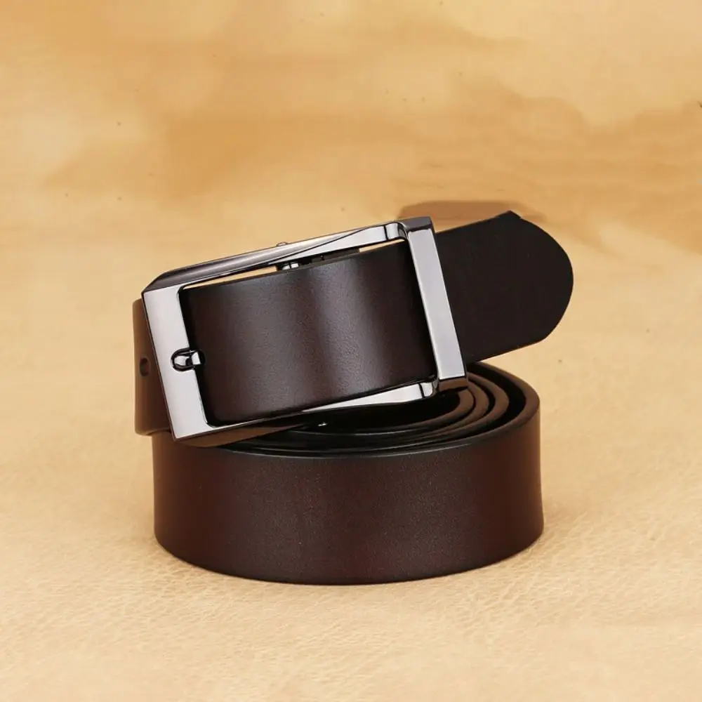 Luxury Design Genuine Leather Belt Trendy Brand High-end Cowhide Jeans Belts Versatile Business Denim Belt For Man Women Unisex
