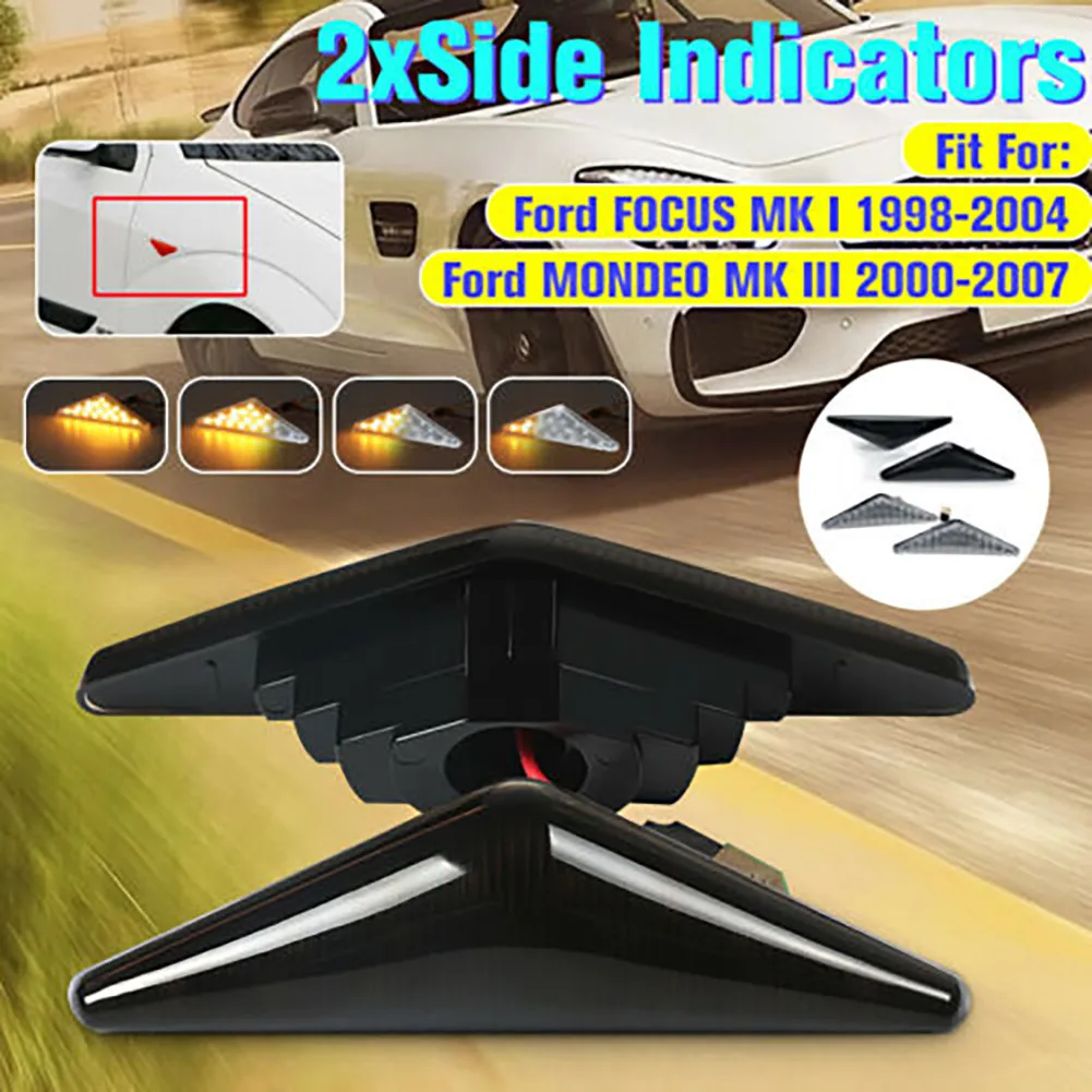 Side Indicator Guard led Flasher light for SMD For Ford Falcon Xt XR6 XR8 FG 2008 2009 2010 2011 2012 2013 2014 Car Accessories